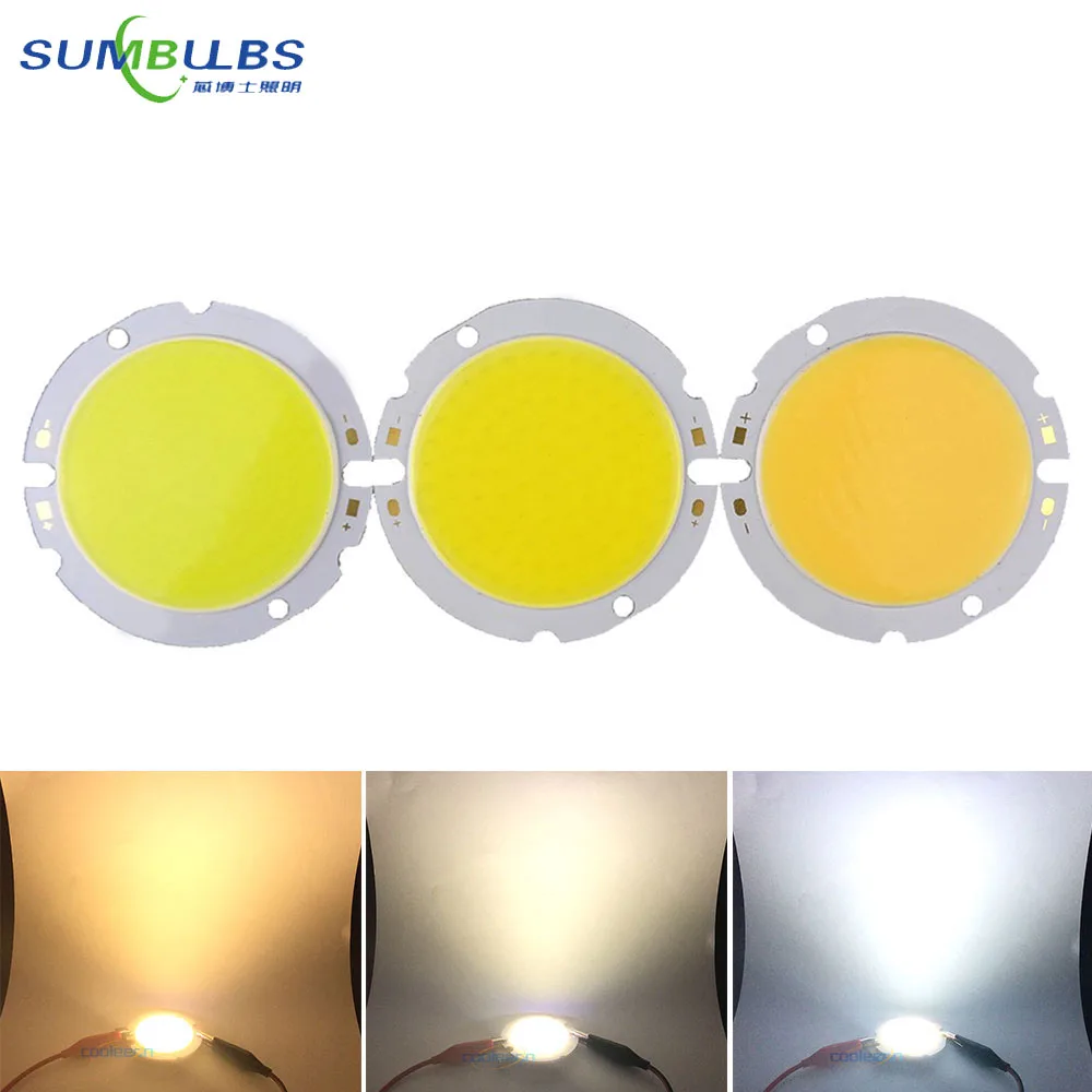 Круглые светодиодсветодиодный лампы 10 шт. 44 мм 10/15/20/25/30 Вт|led|led light strobelight pipe led |