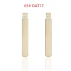 20 шт. необработанный металлический ключ 65 # DAT17 DAT17FH для Subaru для KD keydiy xhorse VVDI Универсальные пульты дистанционного управления No.65