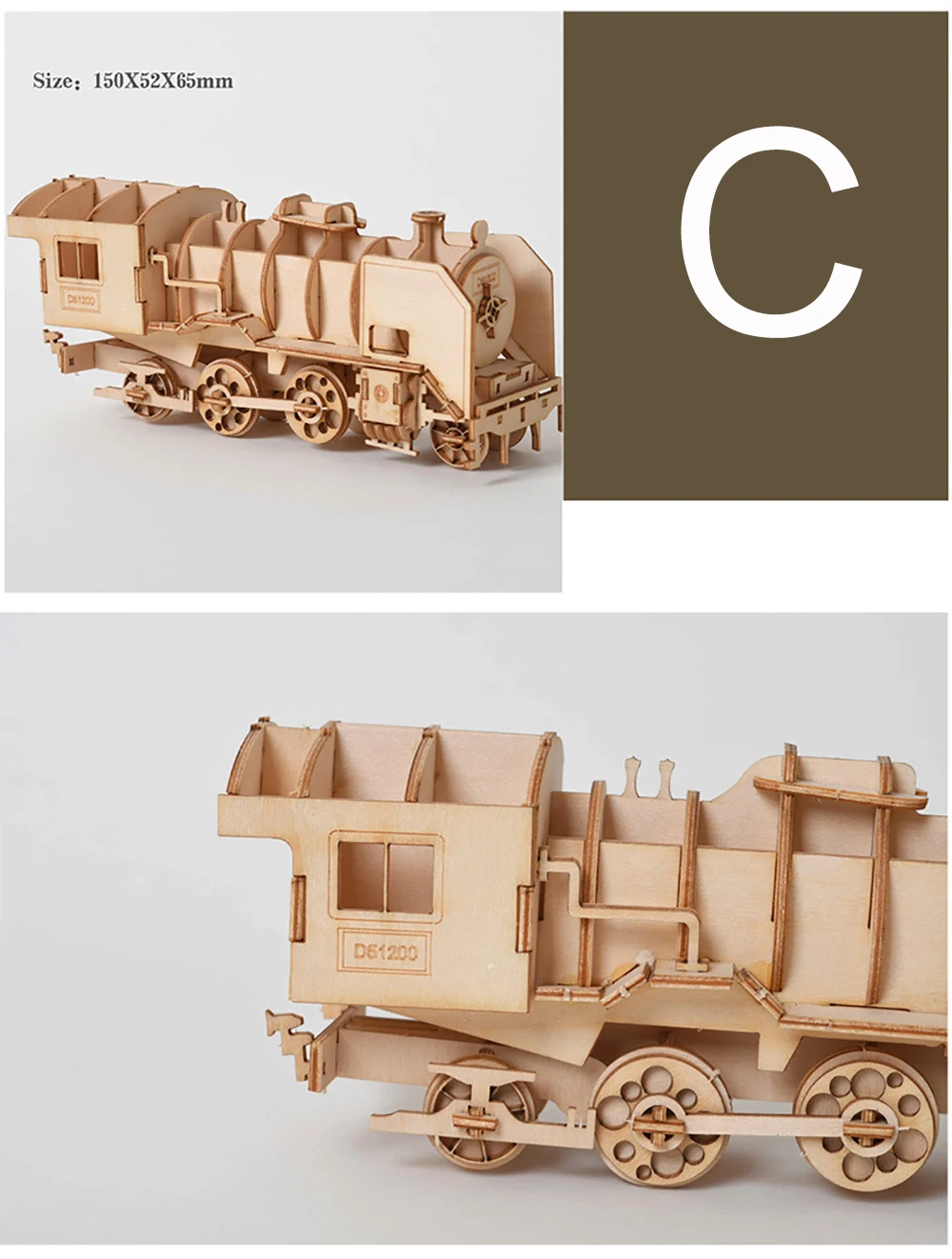 Деревянная модель-пазл сделай сам механические игрушки ручной работы для детей