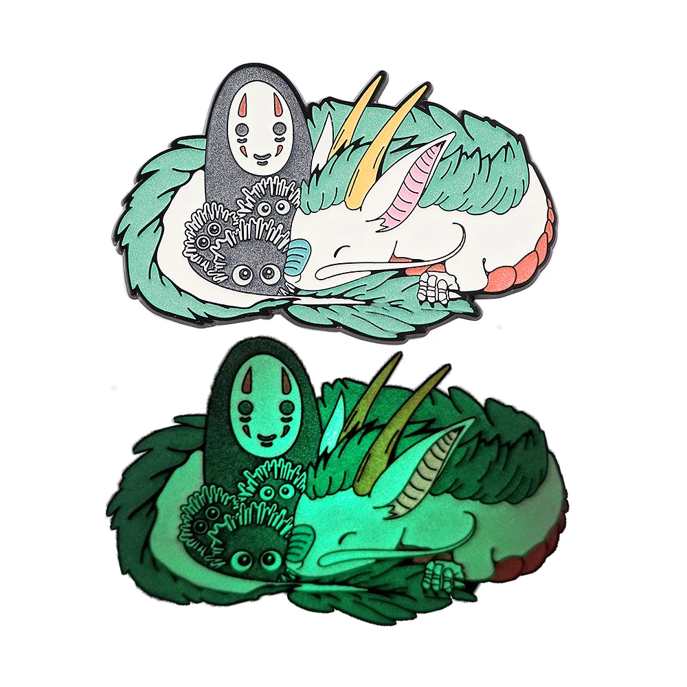 Значок на булавке с изображением героев японского аниме-комикса ювелирное