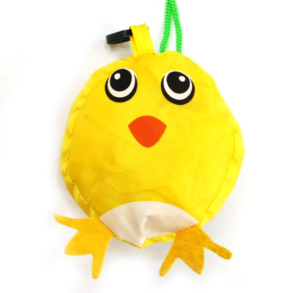 chick Милые животные собака форма складная сумка для покупок Экологичные дамы подарок складные многоразовые сумка Портативные дорожные сумки на плечо - Цвет: chick