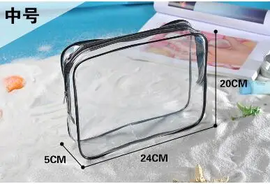 ETya 1 шт. дорожная прозрачная косметичка из ПВХ чехол для женщин и мужчин