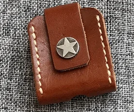 Чехол из натуральной кожи для прикуривателя Z бренда Зажигалка первого слоя