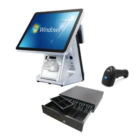 cheap all in one cashier machine terminal pos billing touch screen cash register with printer wifi cash drawer tuch pos