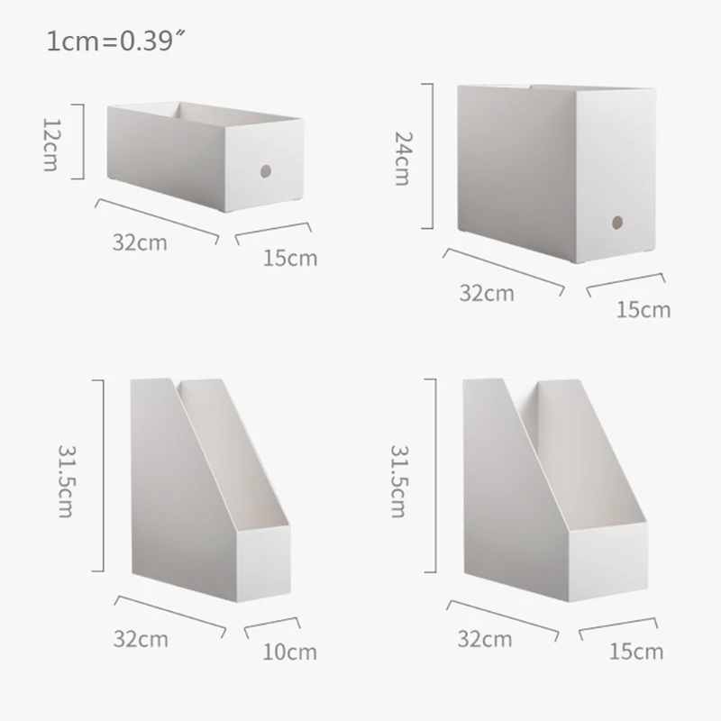 

New 1 Pc Stationery Holder Inclined Book Holder Horizonal Magazine File Holder Magazine Storage Rack for Dorm Office School