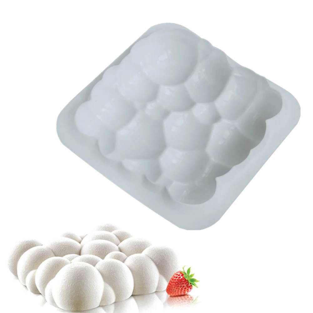 

3D Irregular Cloud Design Silicone Cake Mold Jelly Pudding Chocolate Baking Tool