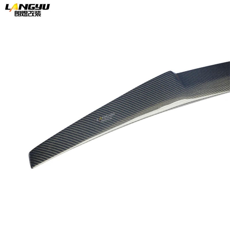 Для BMW 3 серии E92 Coupe M3 S65 V8 2006 2007 2008 2009 2010 2011 2012 M4 стильный спойлер из натурального