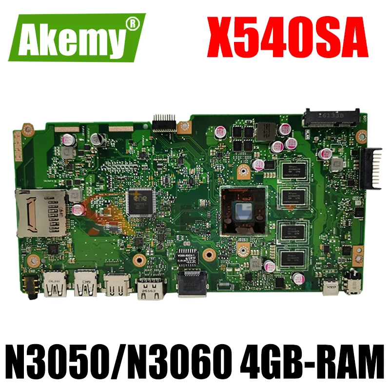 

Новая материнская плата X540SA 4GB-RAM N3050/N3060 CPU REV 2,0 для For Asus X540 X540S X540SA X540SAA тест материнской платы ноутбука ОК