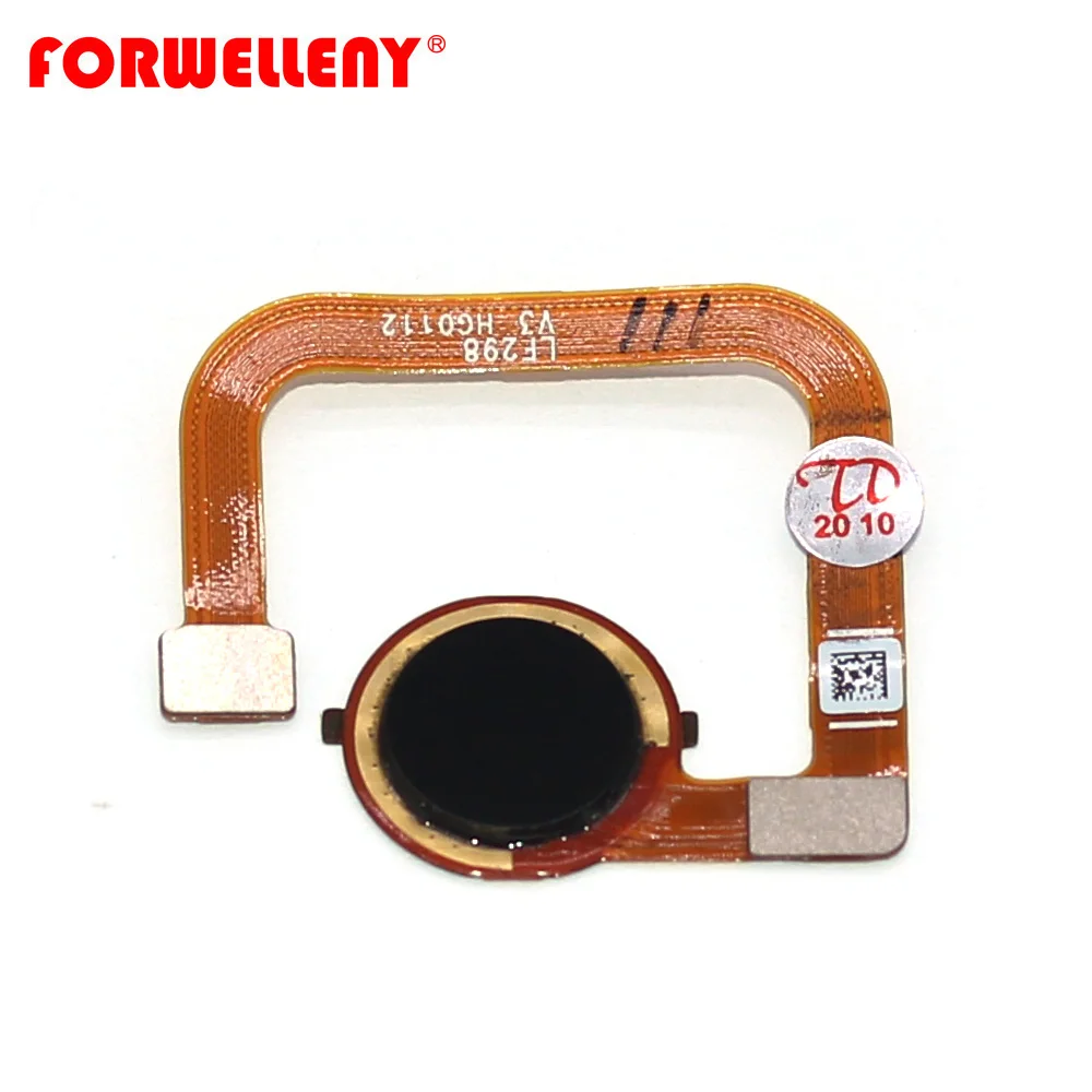 

For xiaomi redmi note 9 Home Button Fingerprint Sensor touch ID Key black