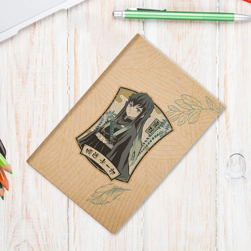 

Anime Demon Slayer Kimetsu No Yaiba Cartoon Notebook Office School Student Learning Stationery Friend Classmate Gift