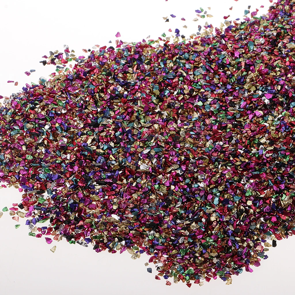Jewelry Making Accessory Natural Glass Paillette 440g Bulk Crafts Ornaments