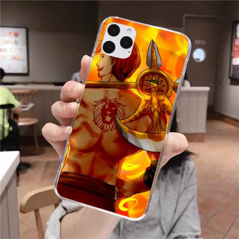 Чехол для телефона Escanor Ban Seven Deadly Sins мягкий силиконовый черный чехол iPhone 11 pro XS MAX 8 7