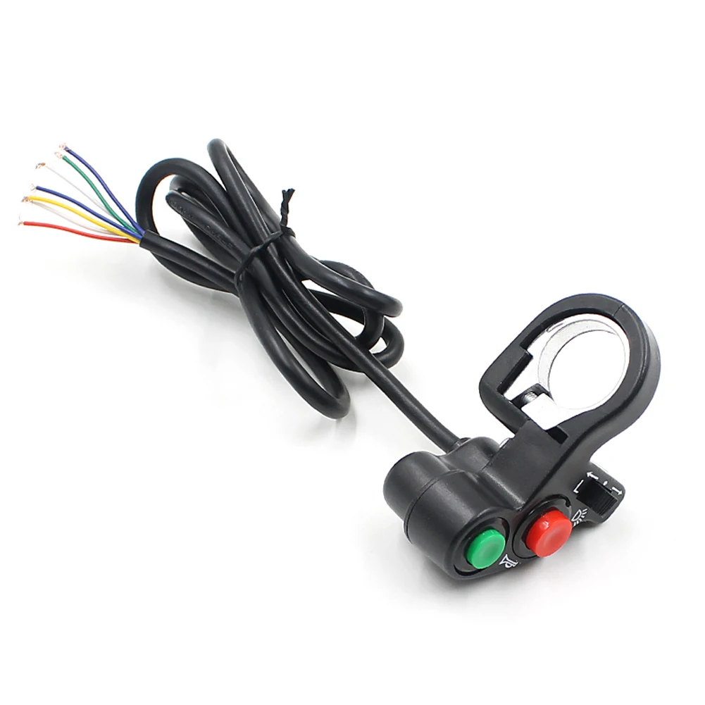

Multi-function Motorcycle Offroad Horn Turn Signal On/Off Light Switch 12V