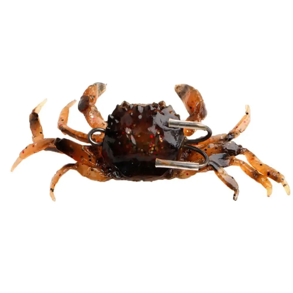 

Модель краба с животными, экшн-фигурка, имитация морской жизни, силиконовая Имитация краба, морская яркость, инструмент для снасти