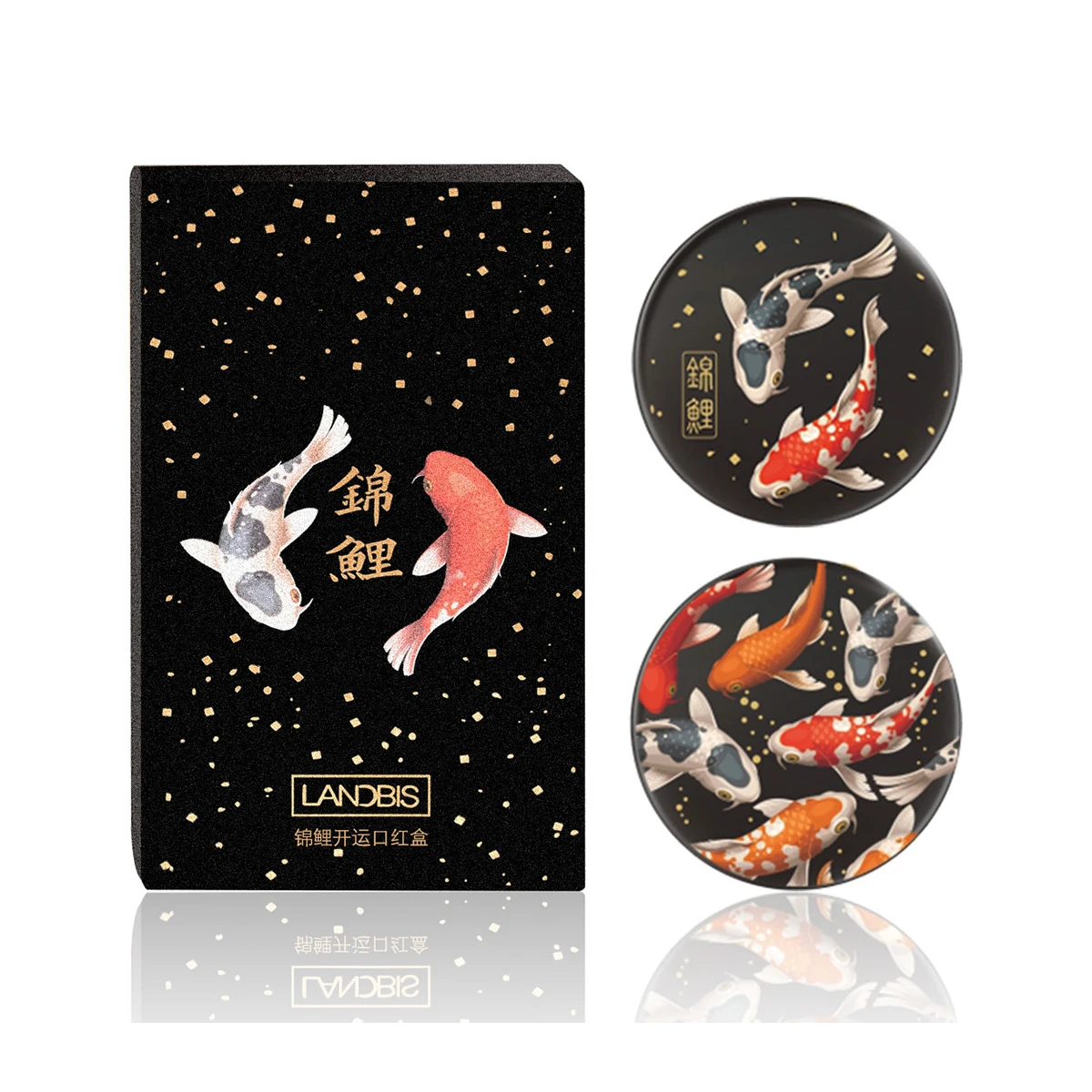 

2Pcs/Set Chinoiserie Waterproof Lipstick with 2 Pcs Lip Brush #L222