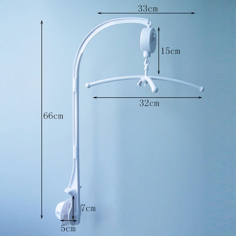 QWZ новые детские колыбельки держатель Белый погремушки кронштейн мобильный