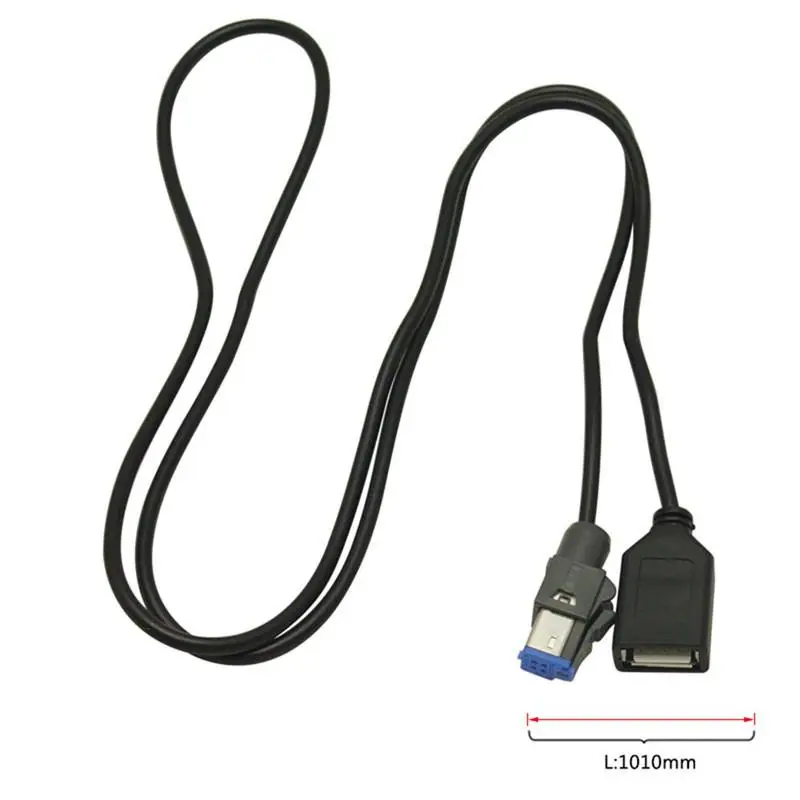 Автомобильный аудио кабель USB Женский к AUX In 4Pin разъем CD плеер адаптер usb хвост