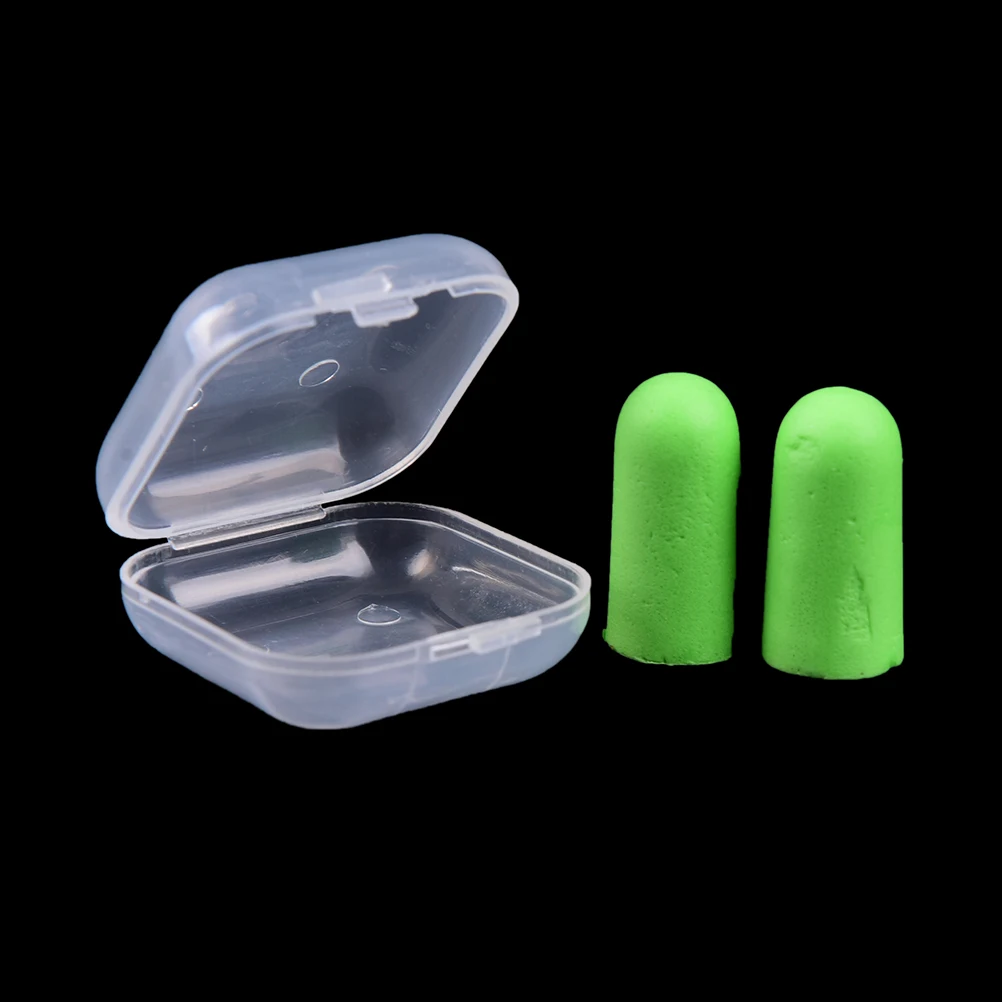

2PCS Anti-noise Soft Ear Plugs noise reduction Earplugs sleeping plugs for travel Sound insulation ear protection
