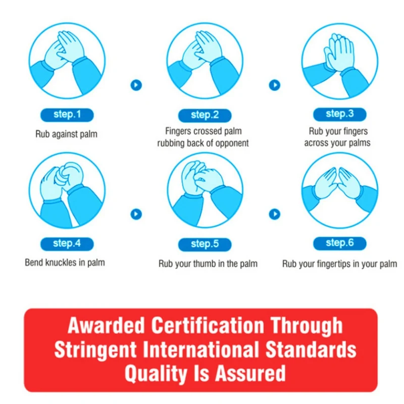 Оптовая продажа 100 мл Антибактериальный одноразовый дезинфицирующее средство