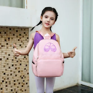 Женская балетная сумка для девочек, танцевальная балетная сумка для девочек, детские сумки-книжки, детский танцевальный рюкзак, балерина