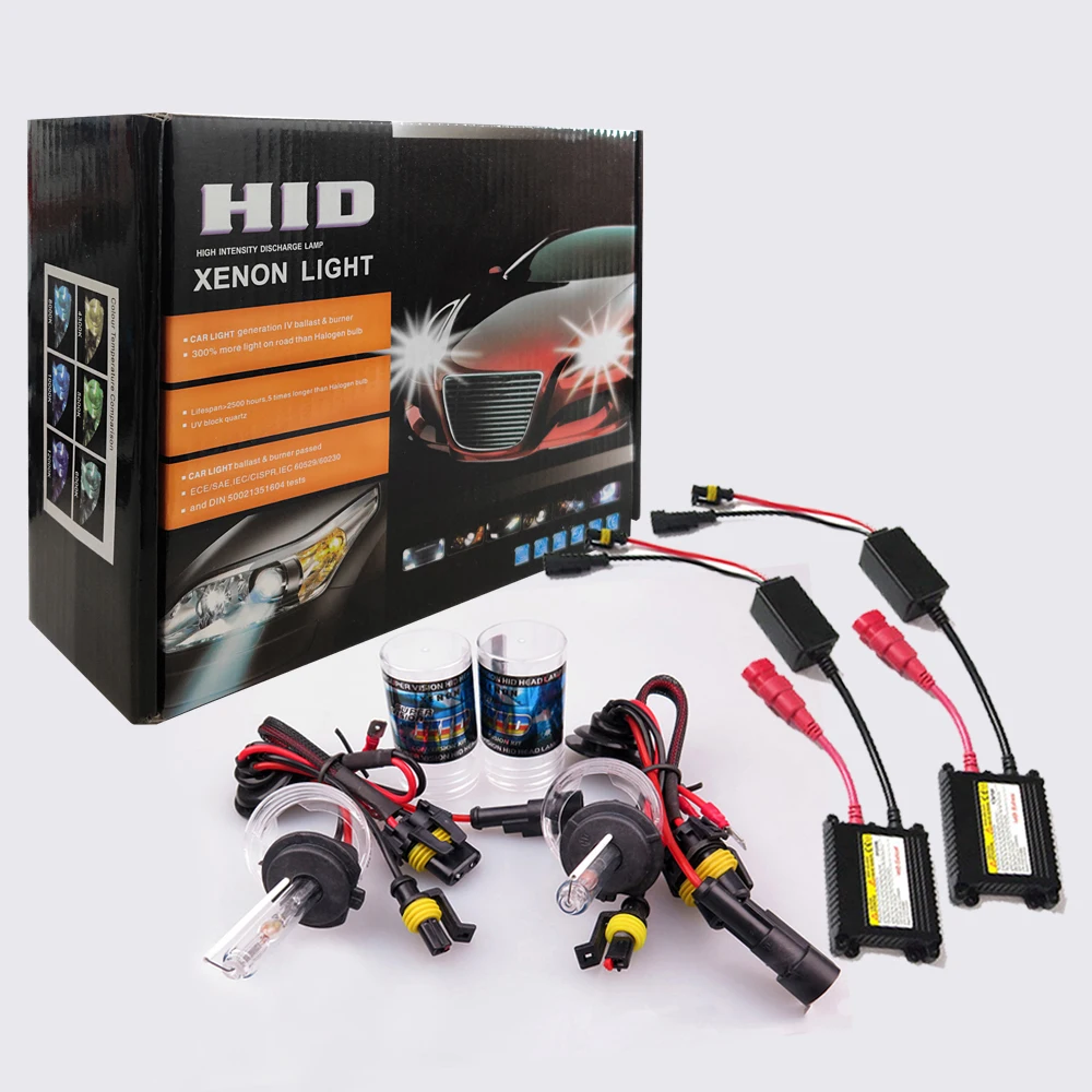 Ксеноновые лампы H7 Hid 35 Вт 55 H4 H1 H11 ксеноновые Комплект для преобразования