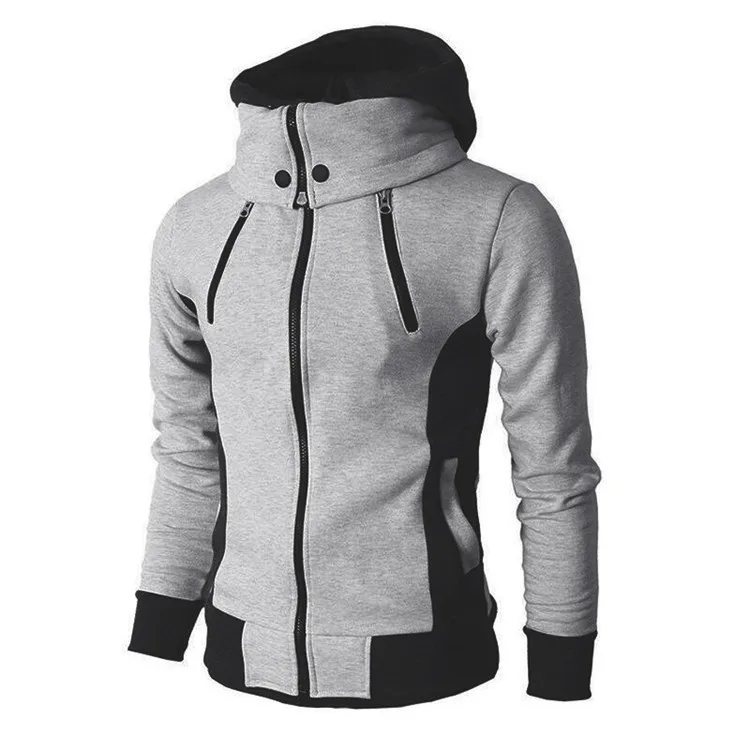 

Men's Fake Two-piece Suit Sweater Cardigan Leisure Time Sport Warm Coat Winter Wear Man Self-cultivation Sweater Loose Coats