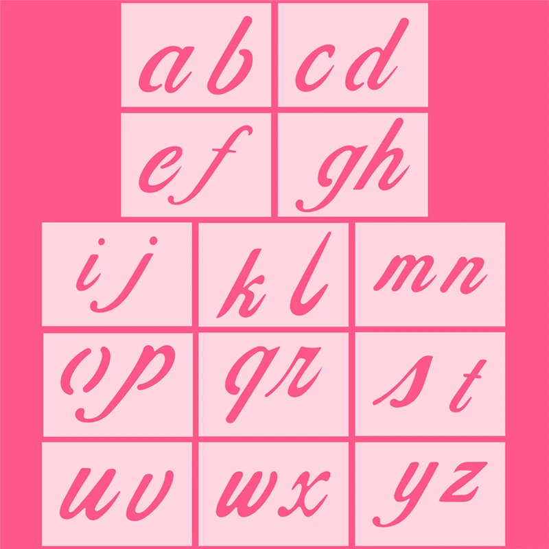 Aomily трафарет для торта с буквами символом Аэрограф форма рисования печенья