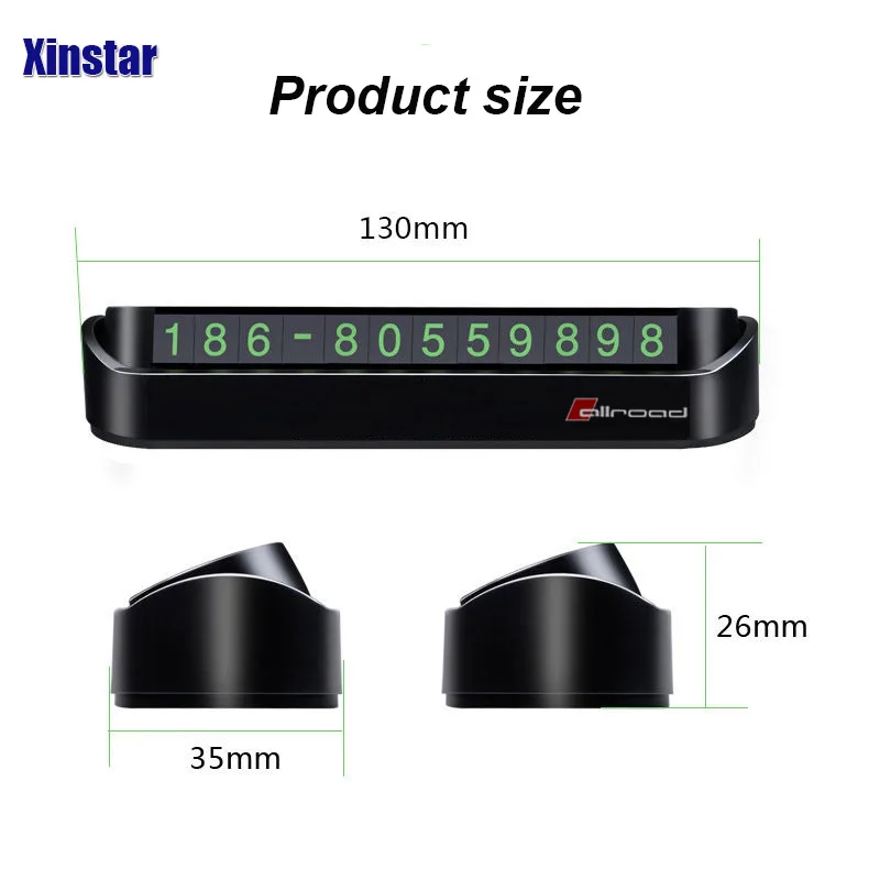 Автомобильный номерной знак наклейка для парковочной карты Audi A3 A4 A5 A6 A7 A8 TT Q3 Q5 Q7 A1