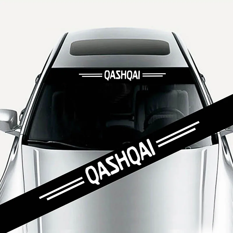 

Car Front Windshield Prevent Sunlight Reflection Stickers Decoration Decals Styling Parts For Nissan Qashqai Accessories