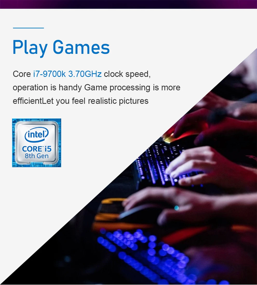 Процессор Intel Core i7-9700K для настольных ПК 8 ядер до 3,6 ГГц Turbo разблокированный процессор LGA1151 серии 300 95 Вт