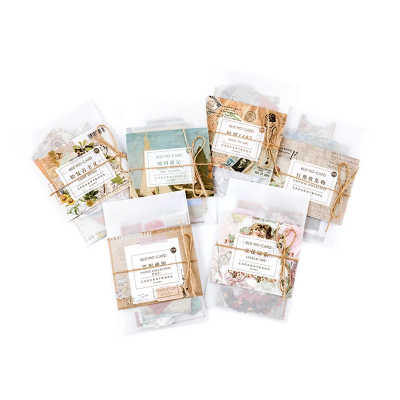 27 шт. серия бумажных наклеек в винтажном стиле | Дом и сад