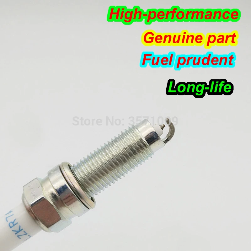 6 шт. иридиевая Свеча зажигания ILZKR7A для CC TOUAREG PASSAT Q7 CAYENNE AUDI VW VOLKSWAGEN V6 OEM 1961 10190 5622