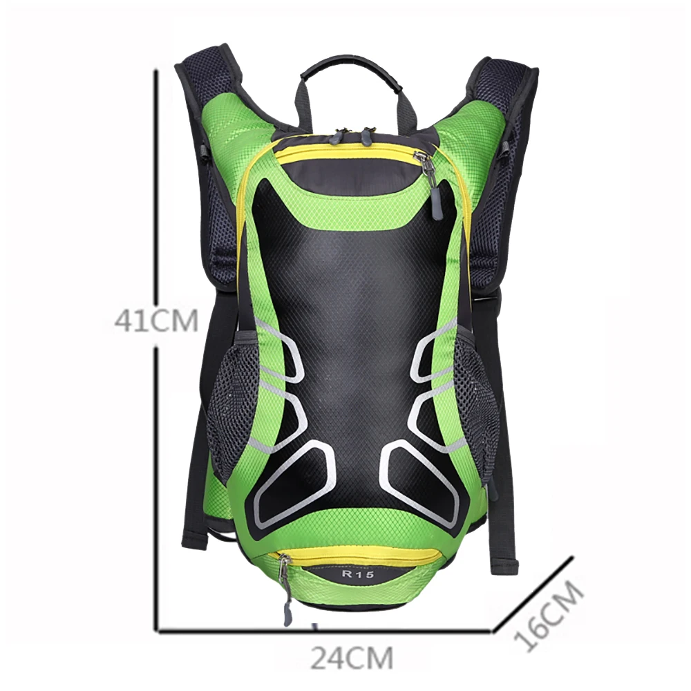 Водонепроницаемый рюкзак для горного велосипеда 15 л нейлоновая сумка воды