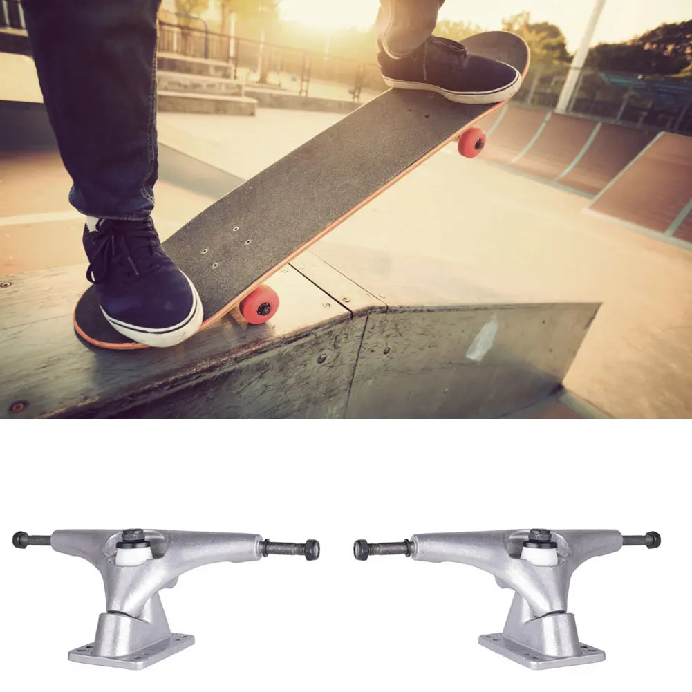 

Skateboard Trucks Bracket Longboard Truck Bridge CX4 Surf Board Steering Bracket For Skateboard Truck Longboard Silver