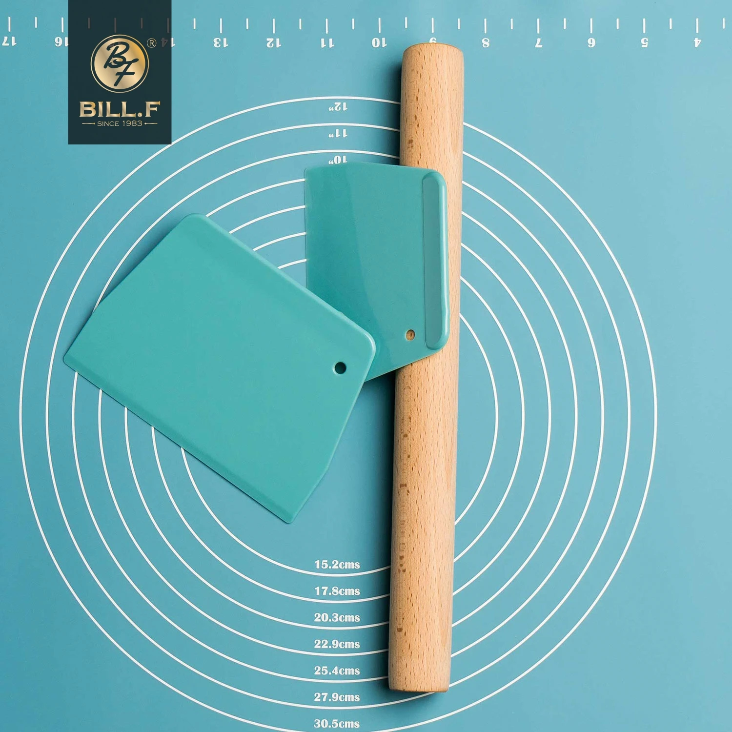 Комплект из 2 предметов Пластик торт для крема шпатель тесто масло скребок