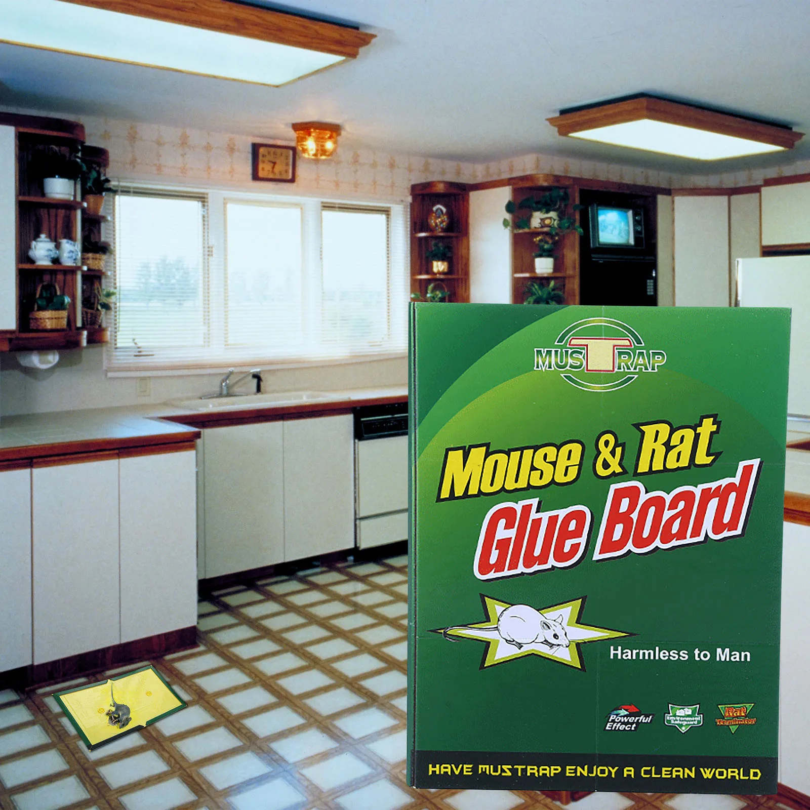 Домашняя прочная липкая доска для мыши сильные вискозные наклейки Экологически