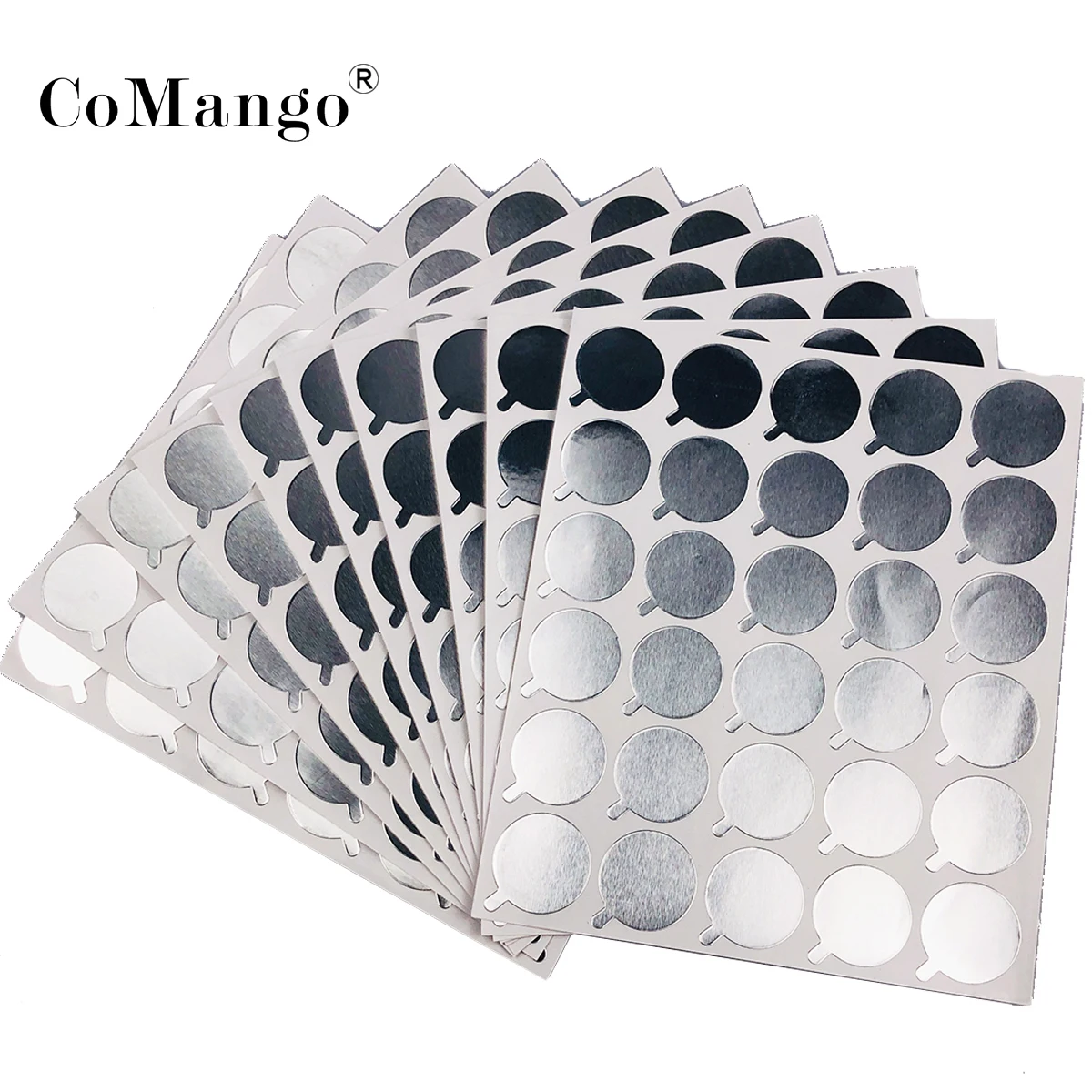 

300 Pcs Disposable Sticker Pallet Eyelash Glue Holder Paper Eyelash Extension Pads Sticker Stand on Lash Supplies 2.1cm