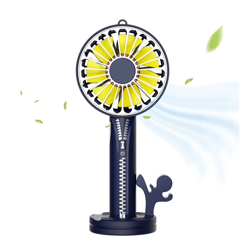 

KBAYBO USB Fan Portable Handheld Fan 3-Speed Mini USB Handy Small Desktop USB Cooling Fan Cooler