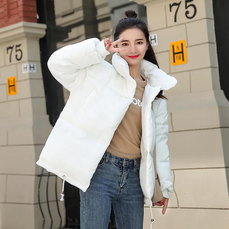 Одежда с хлопковой подкладкой женская короткая куртка 2019 зима хлопок