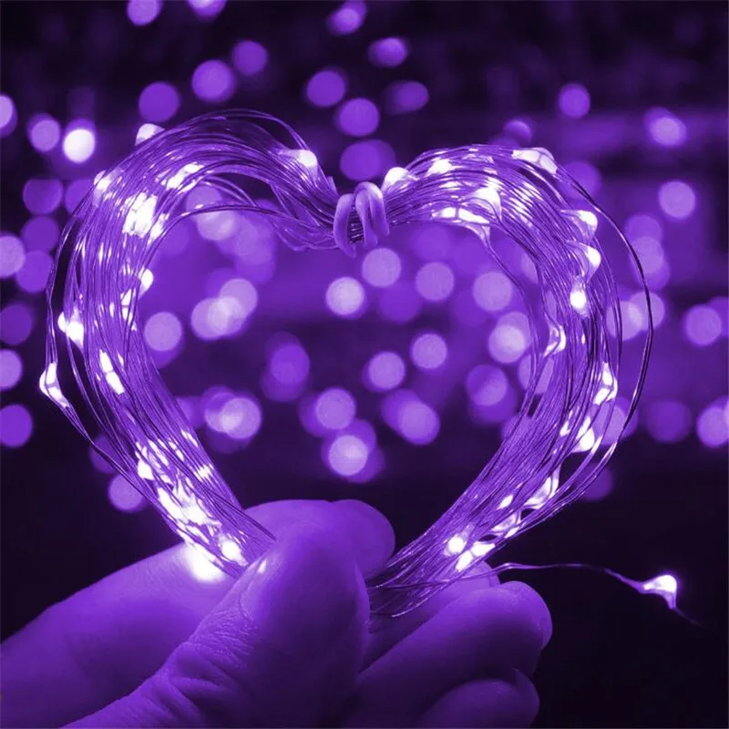 

Декоративная гирлянда из медной проволоки, 2 м, 20 светодиодов