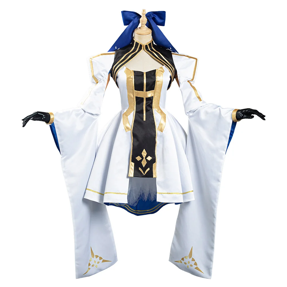 Fate Grand Order Cosplay FGO Altria Pendragon косплей костюм кимоно платье наряды для взрослых на