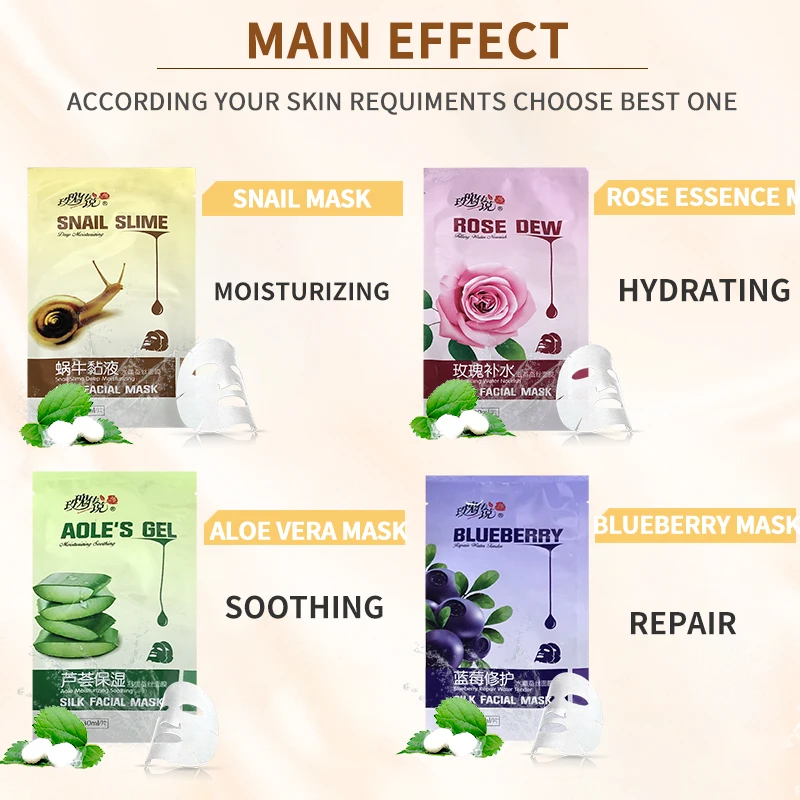 Увлажняющая маска для лица с экстрактом улитки | Красота и здоровье