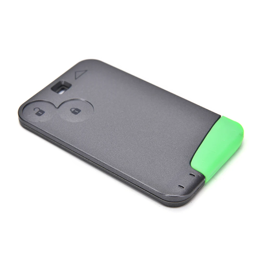 

Новинка, Сменный Чехол для ключа с 2 кнопками и карманом для карты, чехол с пустым лезвием для Renault Laguna