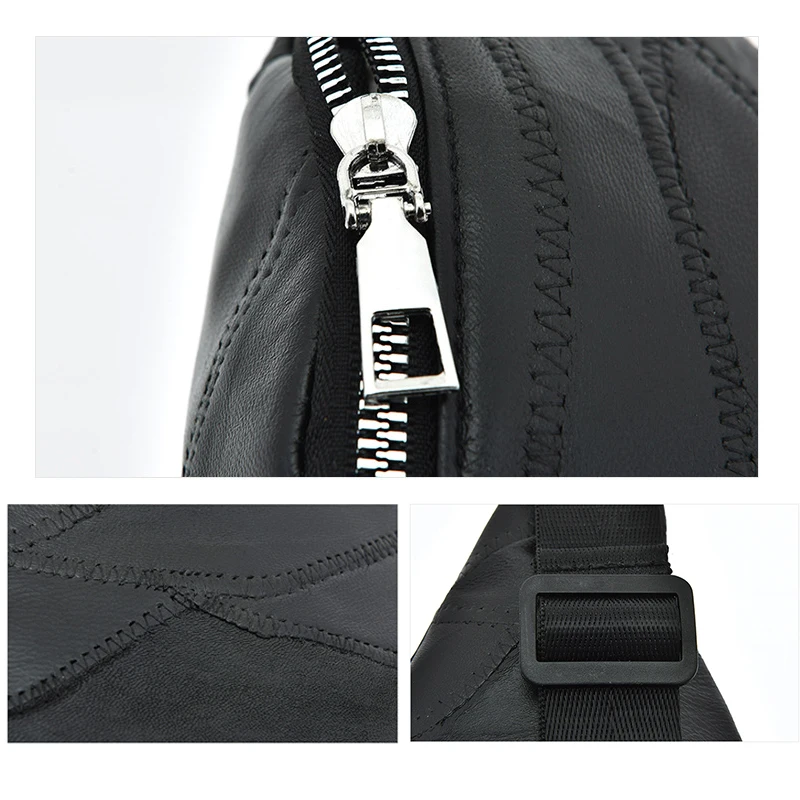 Поясная Сумка из натуральной кожи для женщин забавная Сумочка денег дорожный