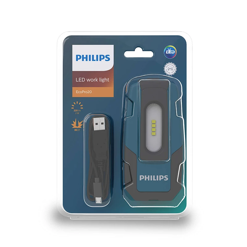 PHILIPS EcoPro20 Светодиодный инспекционный фонарь RC320B1 для Инспекц. Фонарь LED переноска