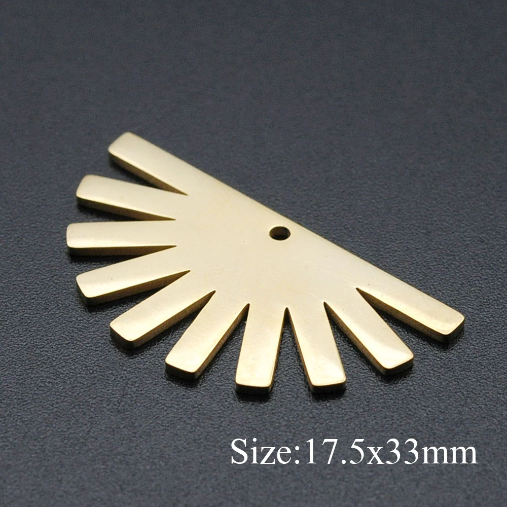 

5Pcs / Lot 100% Stainless Steel Different Geometric DIY Earring Connectors Charm For Making Necklace Bracelet