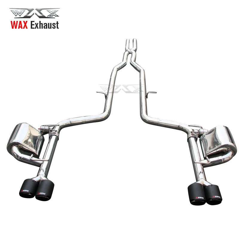 

Factory hot sale high quality stainless steel exhaust for Dodge challenger charger sport car sound