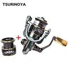 Катушка для спиннинга TSURINOYA Jaguar, размер 500-5000, с запасной шпулей, 5,2: 1, 9 + 1BB