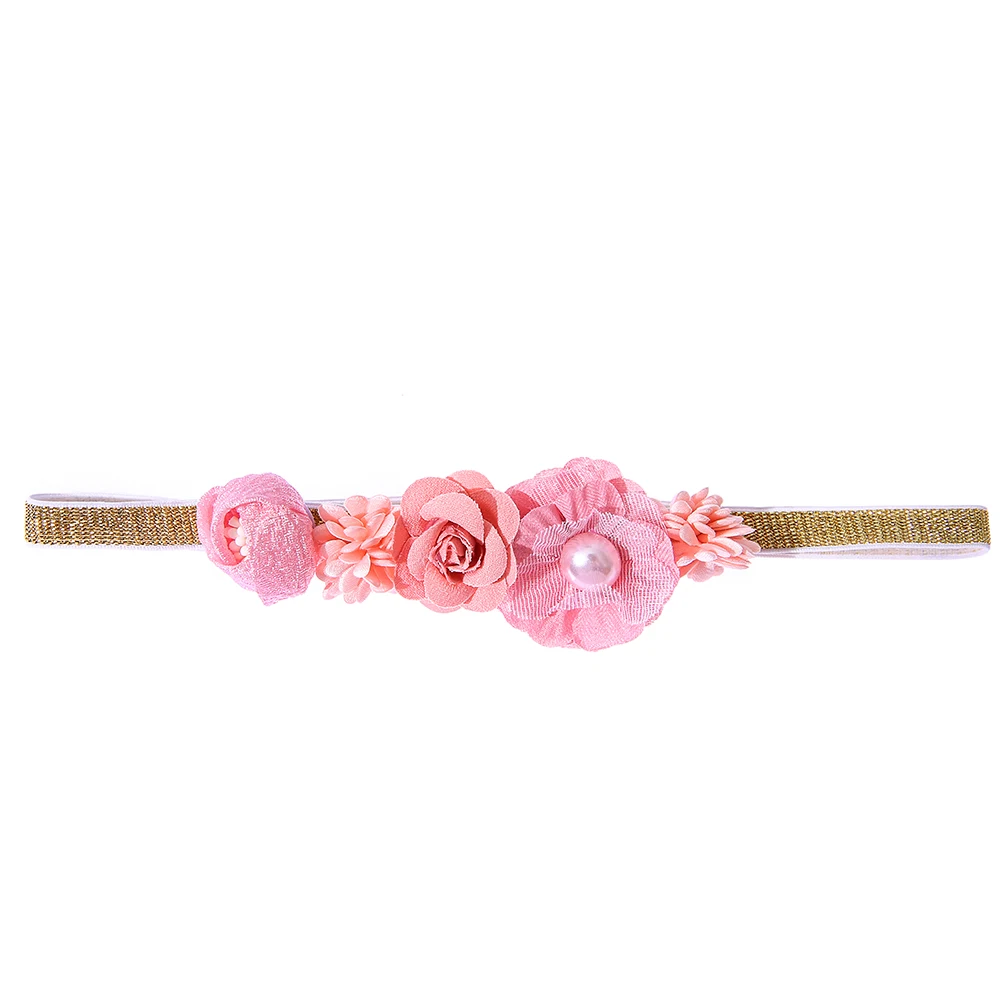 Эластичная Повязка На Голову M MISM милый цветочный венок Цветочная Гирлянда для