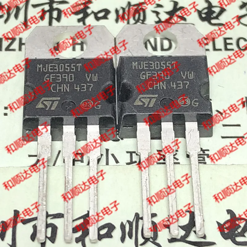 

10pcs/lot MJE3055T New stock TO-220 70V 10A